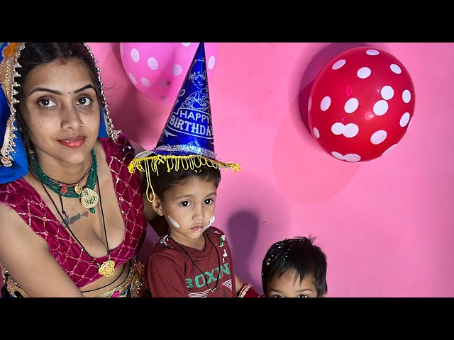 आज मेरे बेटे वैदिश का जन्मदिन है 🎂👑 #vlog  #meenu