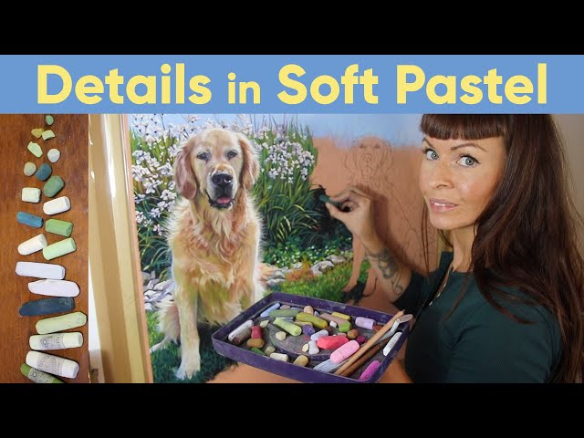 How To Make Small Details in Soft Pastel