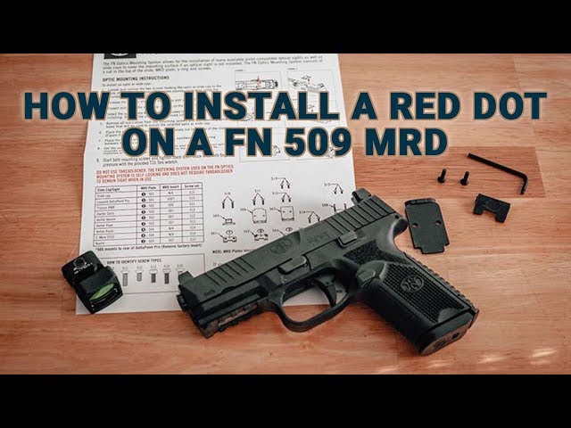 How to Install a New Red Dot on the FN 509 MRD