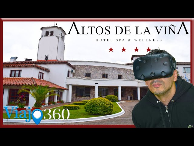 🏬 La mejor VISTA de San Salvador de JUJUY | HOTEL ALTOS DE LA VIÑA | Argentina | 360º 6K