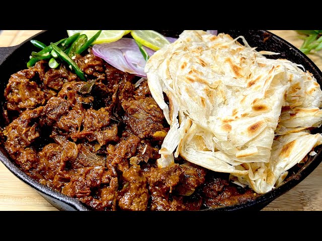 പൊറോട്ടക്ക് ബീഫ് ഇത്പോലെ വരട്ടി നോക്കൂ👌😋 | Thattukada Style Beef Roast | Thani Nadan Beef Recipe