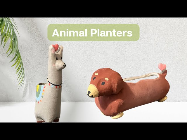 Handbuilding a Planter: Cute & Easy Pottery Tutorial