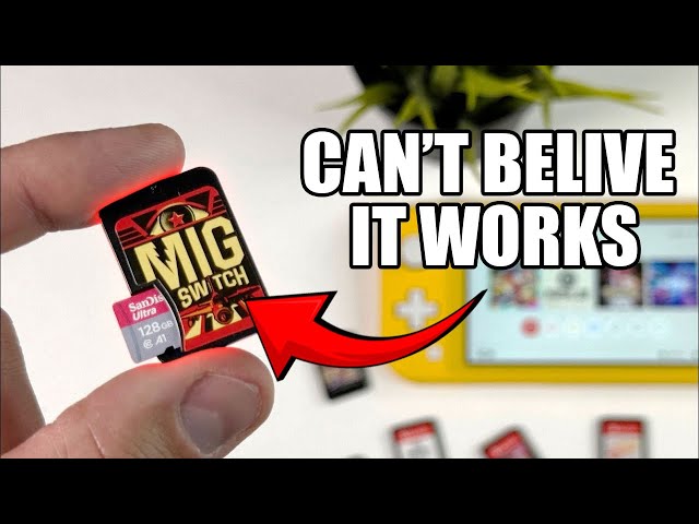 All You Need To Know About The Nintendo Switch Flash Cart // MIG Switch