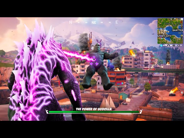 GODZILLA'S Mythic NOW in Fortnite!