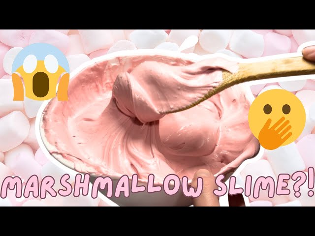 Make Marshmallow FLUFFY SLIME (DIY)