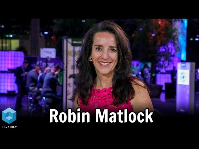 Robin Matlock, VMware | VMworld 2018