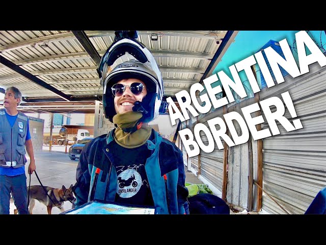 CROSSING INTO ARGENTINA WITH OUR SUZUKI V-STROM 🇦🇷 [S3 - E28]