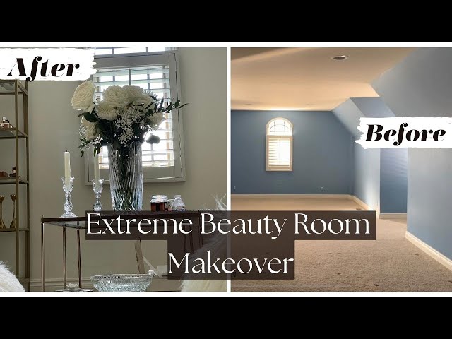 DIY BONUS ROOM MAKEOVER ON A BUDGET + Project Reveal + Victoria's Home & Garden