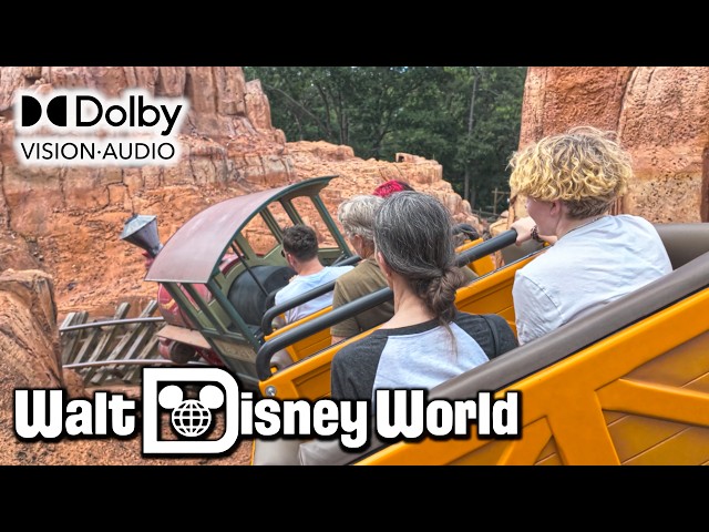 Big Thunder Mountain Ride Magic Kingdom Disney World Orlando