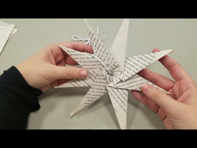 Tutorial: Origami Star Ornament