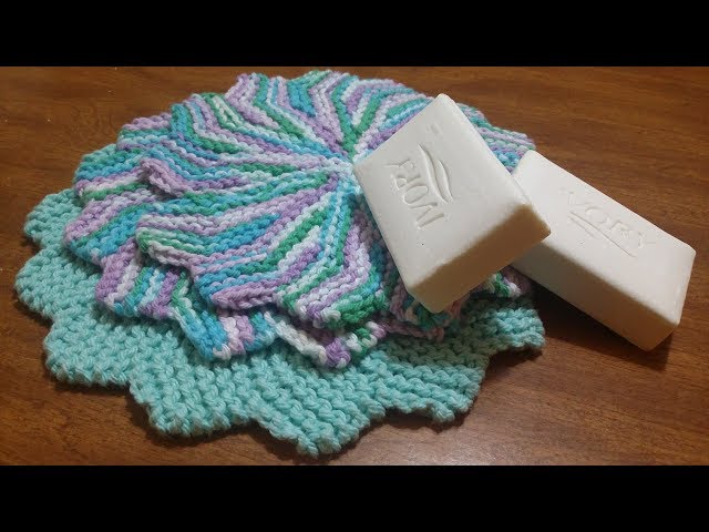 FREE Knitting Tutorial: Dishcloth or Washcloth