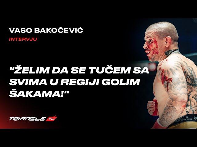 Vaso Bakočević pred borbu sa Ražovim na FNC: "Želim da se tučem sa svima u regiji golim šakama!"