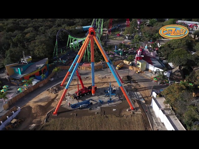 Crazanity, el péndulo más alto del mundo, MUY PRONTO en Six Flags México