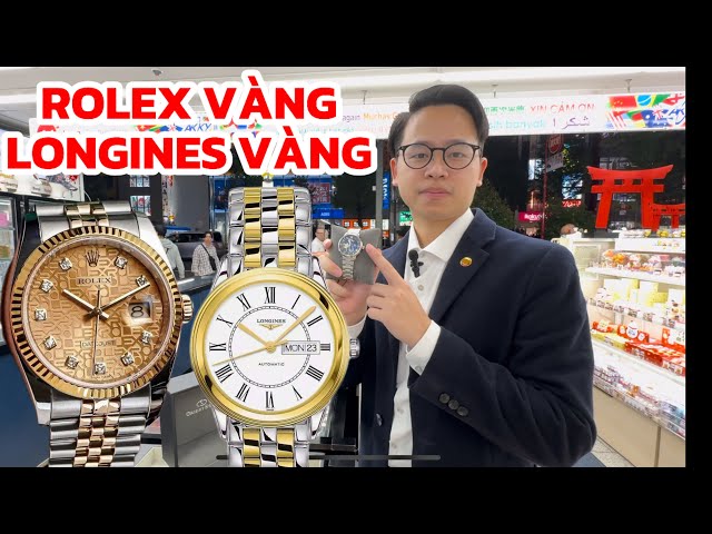 14/2|🔥Chốt Rolex- Longines Vàng Đúc Giá Giảm Cực Sâu Tại Cửa Hàng Nhật Trăm Tỉ Đồng | Tiến Sky JP