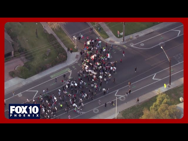 LIVE: Immigration protest in Phoenix