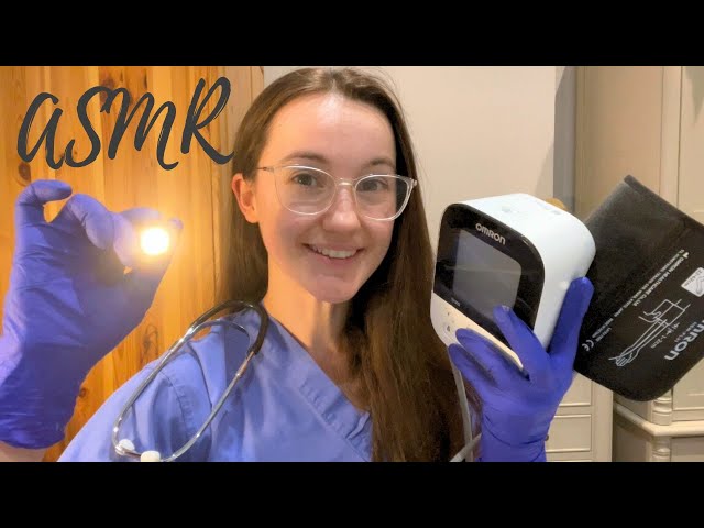 ASMR Friendly Medical Student Examines You (Soft spoken)