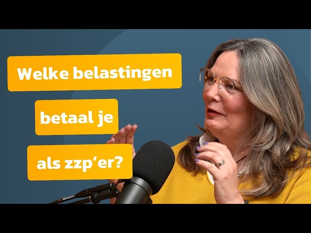 #1 -  Welke belastingen moet je betalen als  zzp'er zonder bv?