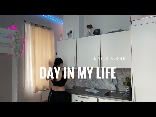 Day in my life | living alone