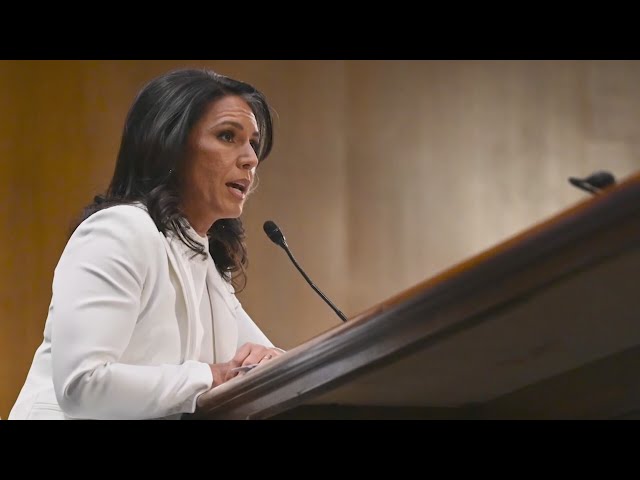 Senate to vote on Tulsi Gabbard nomination to be nation’s intelligence chief