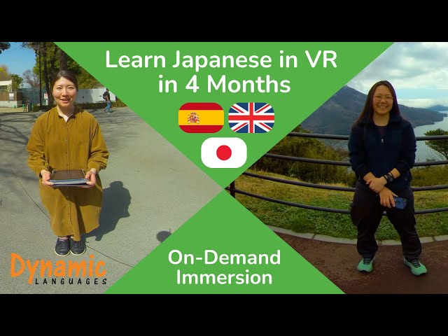 VR Language Learning with 8K3D Immersive Media | DYNAMIC LANGUAGES