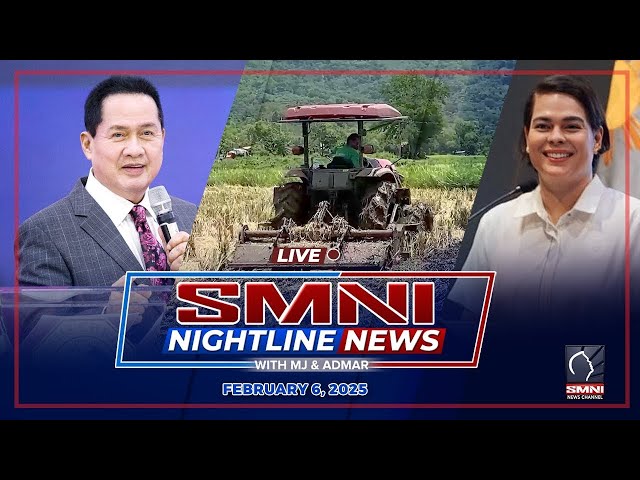 LIVE: SMNI Nightline News with MJ Mondejar & Admar Vilando  | February 6, 2025 - Huwebes