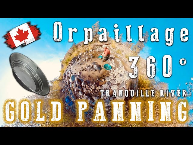 Orpaillage en 360°, à Tranquille River, B.C, Canada - S01E06 -