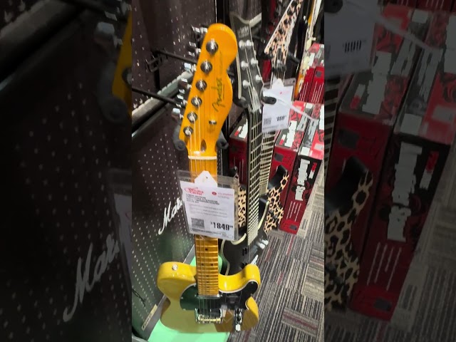 Looking for a light electric telecaster and bump into this Fender!