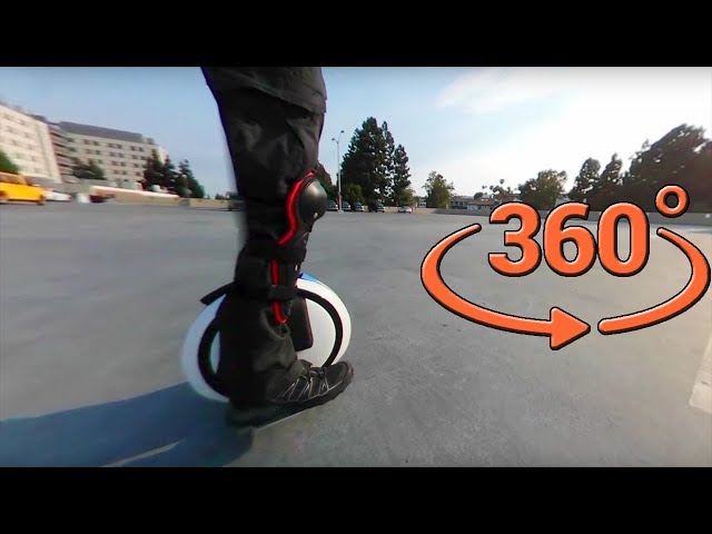 Ninebot One E+ (Gen2) electric unicycle (EUC) - July 15, 2017 - 2 of 2 ● 360° VR!