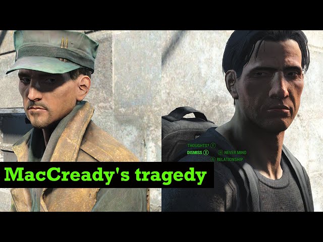 Fallout 4 - Robert MacCready - tragic story of his family Lucy & Duncan. Nate feels him #fallout4