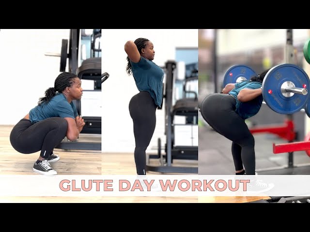 GYM VLOG. Tips to grow glutes, actually feel your glutes, form tips and cues while on a body recomp