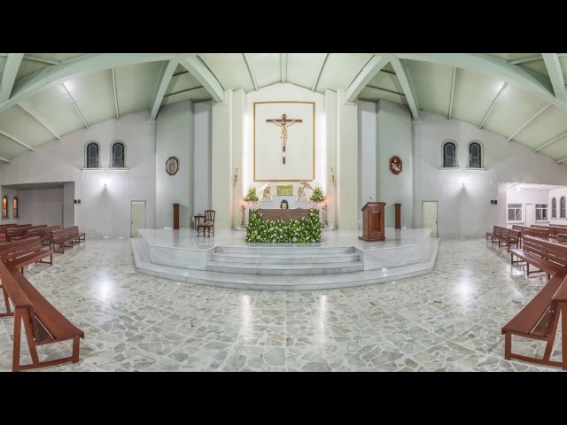 Fotografia Esferica 360 de Centro de Espiritualidad El Buen Pastor en Culiacán, Sinaloa