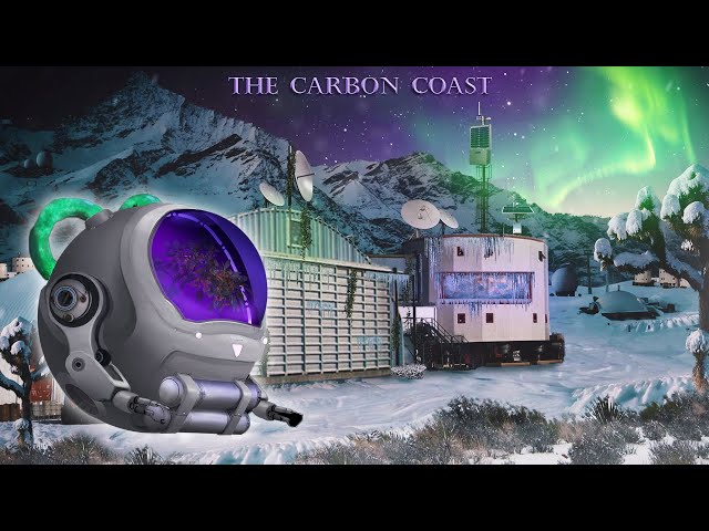 Arctic Station [ASMR] Lunarpunk ☽ 3 Rooms ⋄ Ambience from The Carbon Coast Solarpunk Universe ☼