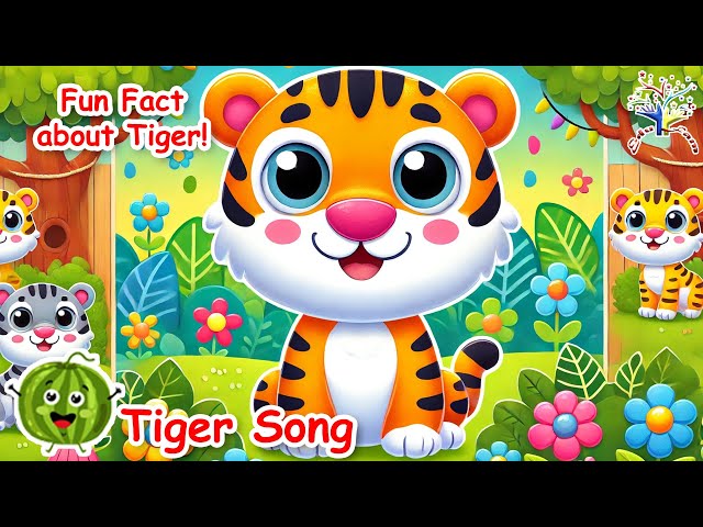 The Animal | Tiger | Science for Kids | Best Learning Videos For Kids |  EduFam ~