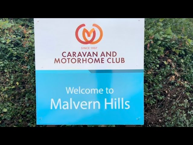 Malvern hills caravan and motorhome club site 25 August 2024