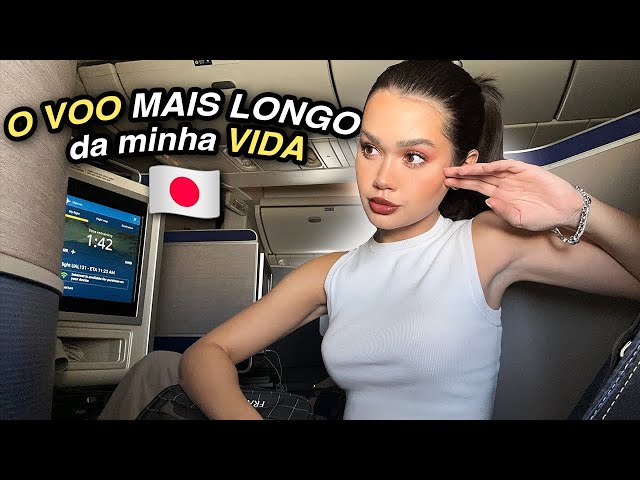 Viajando para o JAPÃO por 30 HORAS! FINALMENTE CHEGUEI!!!