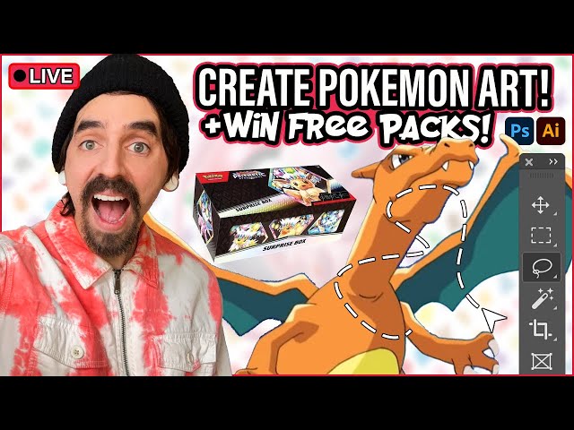 Let's Create Pokémon Art TOGETHER + Pack Giveaways!