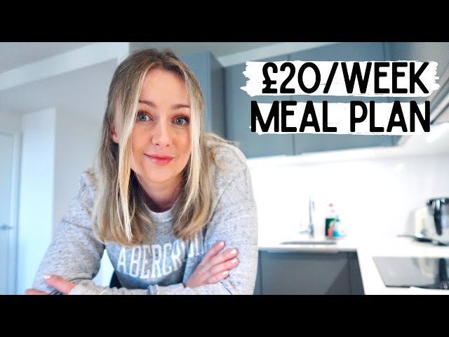 £20 A WEEK FOOD BUDGET | Grocery Haul On A Budget ( Meal Planning On A Budget UK )