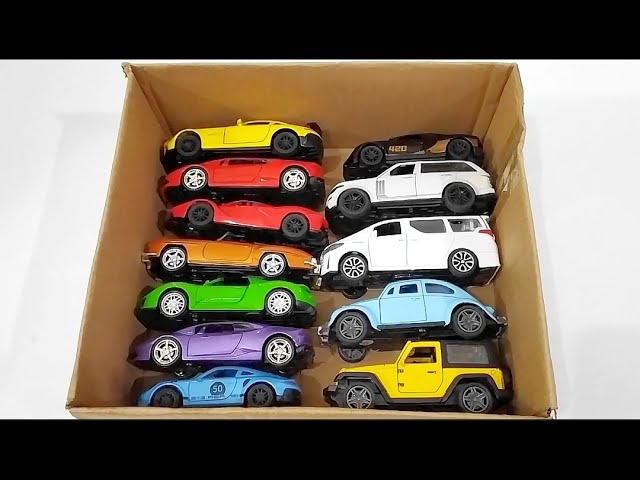 Box Full of Model Cars - Mazda, Miniature toy car model, Lamborghini , Review of toy cars L A3301