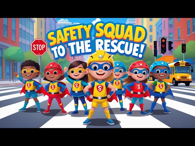 Safety Squad to the Rescue! 🚨 | Kids Safety Songs | TaleTwists Nursery Rhymes & Kids Songs