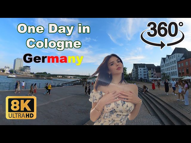 One Day in Köln, Germany | 360° VR Street Experience Köln LIKE A LOCAL!