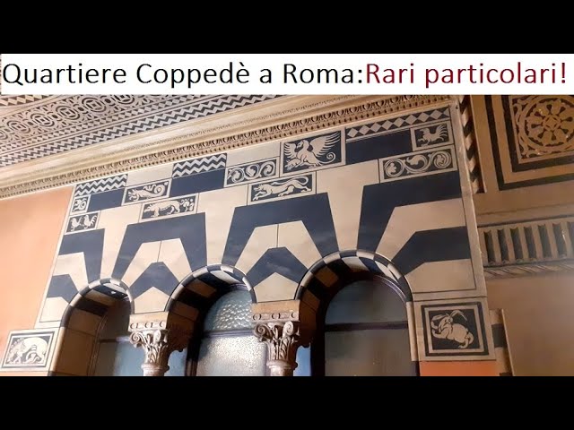 ROMA: Quartiere Coppedè - Particolari e scorci rari (Per le visite guidate: 349 4030660)