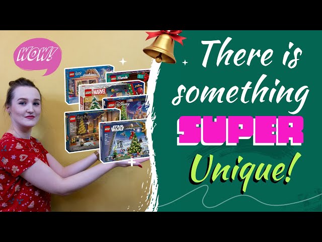 LEGO ADVENT CALENDARS: HARRY POTTER, CITY, FRIENDS, DISNEY, STAR WARS, MARVEL UNBOXING 22/2024