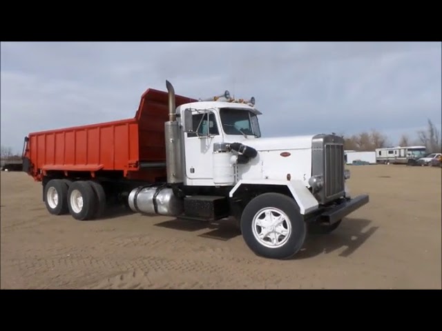 1980 Peterbilt 353S23 manure spreader truck for sale at auction | bidding closes April 25, 2018