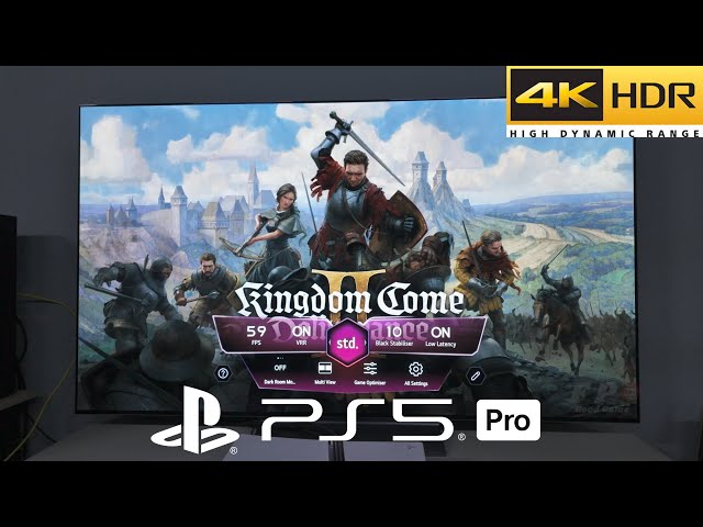 Kingdom Come Deliverance 2 PS5 Pro Gameplay With LG Oled TV 4K HDR 60FPS Enhanced