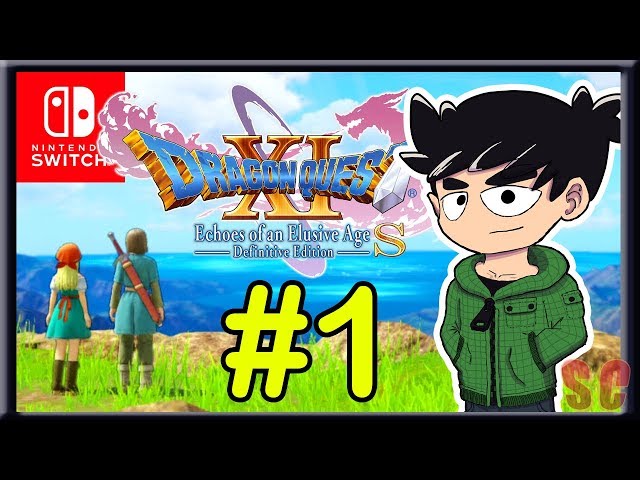 THE ADVENTURE BEGINS - Let's Play Dragon Quest XI S - Episode 1 - Nintendo Switch  - sackchief