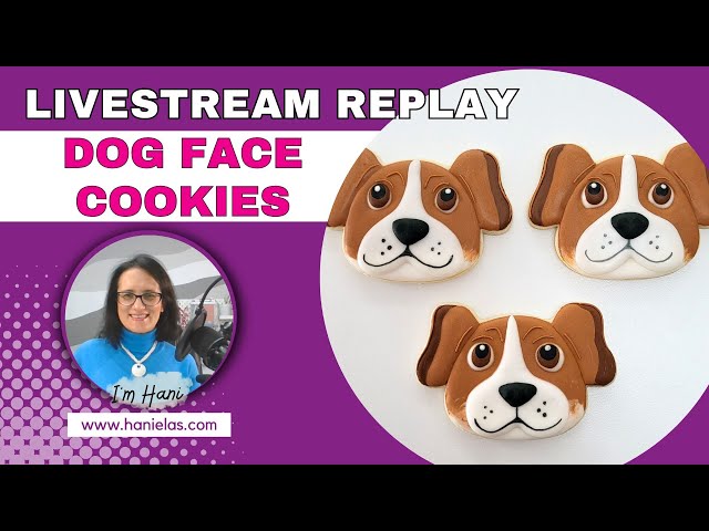 Dog Cookies - Live Cookie Decorating |Episode 248|