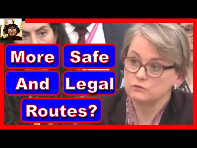 Yvette Cooper's BOLD Take on Safe and Legal Routes!