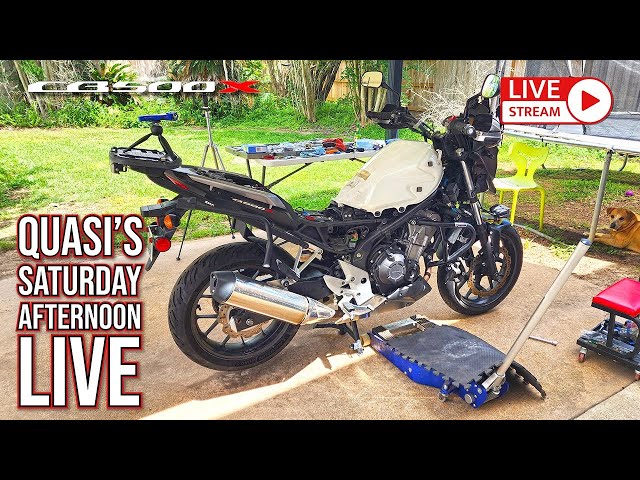 QuasiLive - Honda CB500X maintenance