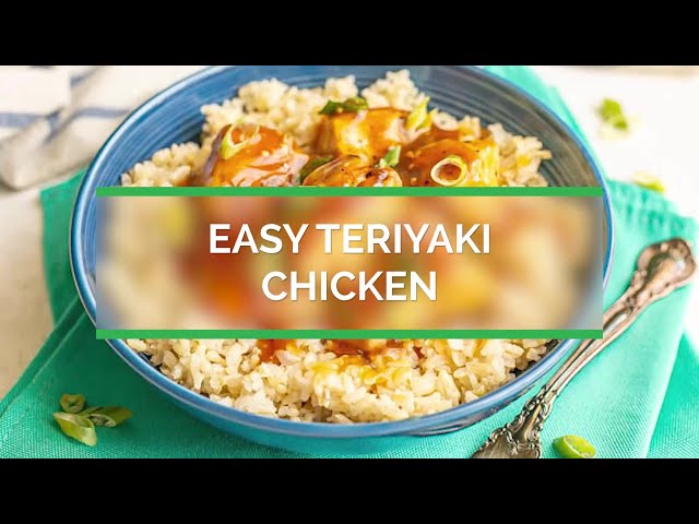 Easy Teriyaki Chicken