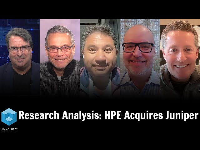 Research Analysis: HPE Acquires Juniper